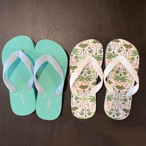 Old Navy Flip Flop Set